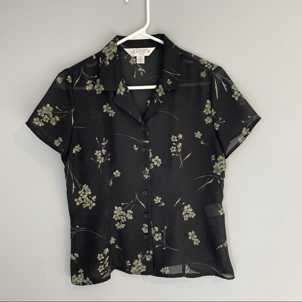 Vintage women’s chiffon blouse